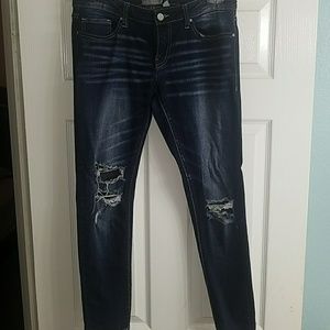 BKE Stella Ankle Skinny Jeans